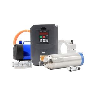 4.5kw ER20 Water-Cooled Spindle 4 Pieces Ceramic Ball Bearing D=100mm(380v) in Kuwait