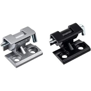 سبائك الزنك 180 درجة باب الزاوية خزانة المفصلي تركيب كهربائي مخفي قابل للإزالة 1 قطعة (بني) in Kuwait