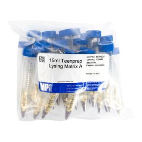 116930025 Lysing Matrix، النوع A، أنابيب 15 مل (عبوة من 25) in Kuwait