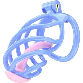 قفص قابل للتنفس من الراتنج للرجال مع خمس حلقات قوسية ثابتة (43 مم/46 مم/49 مم/51 مم/55 مم) (أسود، D6) in Kuwait