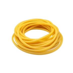 Rubber Hollow Tubes,Red/Green/Black High-Resilience Circular Rubber Tubing, Nature Latex Soft Tube Length 1/3meters 1pc(Orange,3.0M*3MM*6MM) in Kuwait