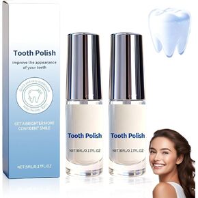 قطعتان من طلاء الأسنان، طلاء الأسنان، طلاء الأسنان الأبيض الفوري، طلاء تبييض الأسنان الطبيعي، العناية بالفم المحمولة، تركيبة آمنة ونتائج طويلة الأمد in Kuwait