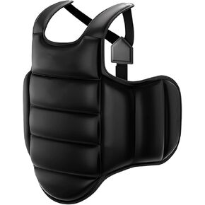XL Karate Chest Protector, Black and White Reversible Boxing Body Protector, Taekwondo Chest Guard for Adults and Children in Kuwait