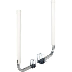 Hishine زوج واحد من دليل مقطورة القارب، دليل المقطورة من الفولاذ المجلفن للقارب، قارب الصيد، مقطورة المراكب الشراعية، فضي، على شكل L أو T in Kuwait