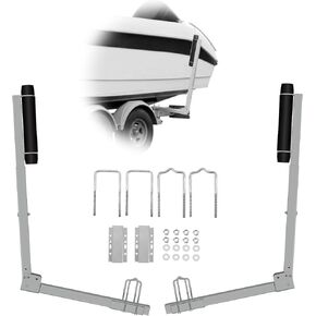 Heavy Duty Boat Trailer Guide, Multiple Adjustable Design for Fishing Boats, Sailboats, Kayaks, Ski Boat in Kuwait