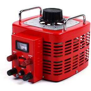 Gdrasuya10 30 Amp Variac Variable Transformer 3000VA Max 0-130V AC Volt Output Regulator Variac Transformer Variable AC Power Voltage Regulator 3000W AC Variable Power Supply in Kuwait