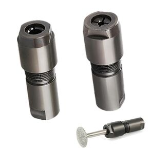 2Pcs Angle Grinder Drill Bit Connector - 6mm+3mm Conversion Tool for Grinder to Polisher/Drill Applications in Kuwait