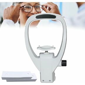 Vision Training Forehead Bracket, Chin Rest Forehead Support Optometry Accessories, Forehead Support Optometry Accessories with Height Adjustment Knob- in Kuwait