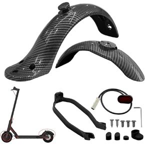 Rear Fender Mudguard Electric Scooter Carbon Fiber Rear Fender Set for Xiaomi M365/M365 Pro Scooter in Kuwait