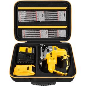 ANKHOH Case for DEWALT 20V MAX XR Jig Saw DCS334B, Jigsaw Power Tool Storage Bag for Skill Saw Blade, Battery and Charger Accessories Holder with Handle and Shoulder Strap (Box Only) in Kuwait