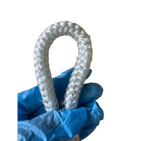 Gemmy Heart Graphite Impregnated Fiberglass Rope Seal Gasket Replacement for Wood Stoves 14mm 1meter White (14mm 1meter White) in Kuwait