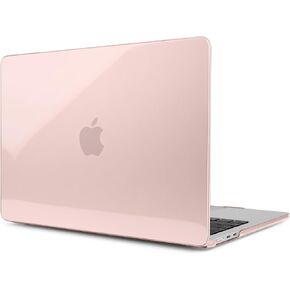 حافظة MEEgoodo لجهاز MacBook Air M3 M2 مقاس 13.6 بوصة 2024 2022، غطاء شفاف غير لامع مناسب للطراز A3113 A2681، حافظات صلبة متينة من البلاستيك الناعم للكمبيوتر المحمول مع غطاء لوحة مفاتيح TPU وغطاء كاميرا ويب ومحول OTG، شفاف in Kuwait
