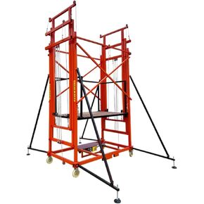 عربة رفع كهربائية شديدة التحمل، منصة رفع سقالات كهربائية أوتوماتيكية بالكامل، طاولة رفع مصعد هيدروليكي متنقلة قابلة للطي، بناء ديكور داخلي وخارجي، مع جهاز تحكم عن بعد in Kuwait