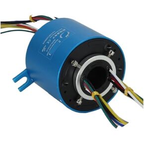 Rotary Connector Hole Size 25.4mm 12 Circuits/Wire 20A Through Hole Slip Ring Gold-Gold Contacts in Kuwait