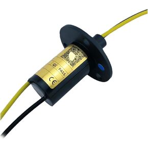 High Current Conductive Ring Wind Power Slip Ring 2-Way 20A Outer Diameter 22mm Rotary Connector Motor Adapter Slip Ring in Kuwait