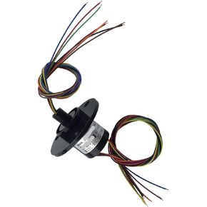 1pc 22mm 2A Slip Ring 2/4/6/8/12/18/24 Channel Spare Parts Rotary Conductive Slip Ring(Type A-8ch) in Kuwait