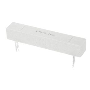 MECCANIXITY 10 Ohm Ceramic Cement Resistor, 100W Power Wirewound Horizontal Cement Resistor Kit Tolerance 5% for Audio Equipment Power Adapters Frequency Divider Circuit Board in Kuwait