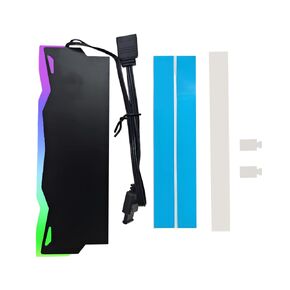GY-05 (White) 5V ARGB Memory RAM Cooler DDR Heatsink for DIY PC Game MOD DDR3 DDR4 (Compatible with ASUS Aura Sync,GIGABYTE RGB Fusion and MSI Mystic Light Sync) GY-05 (White) in Saudi Arabia