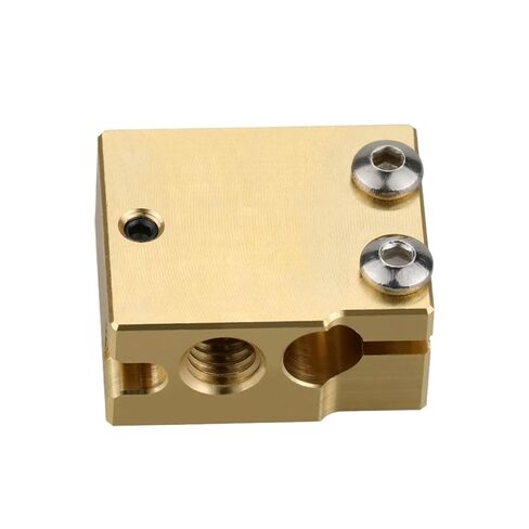 كتلة نحاسية لسخان البركان لمستشعر الثرمستور Hotend PT100 طابعة ثلاثية الأبعاد 24x20x12mm in Kuwait