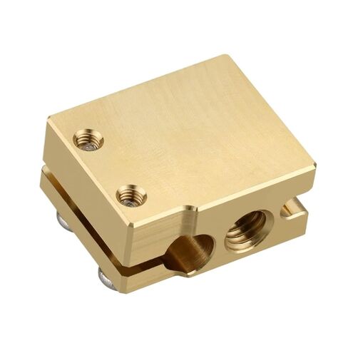 كتلة نحاسية لسخان البركان لمستشعر الثرمستور Hotend PT100 طابعة ثلاثية الأبعاد 24x20x12mm in Kuwait