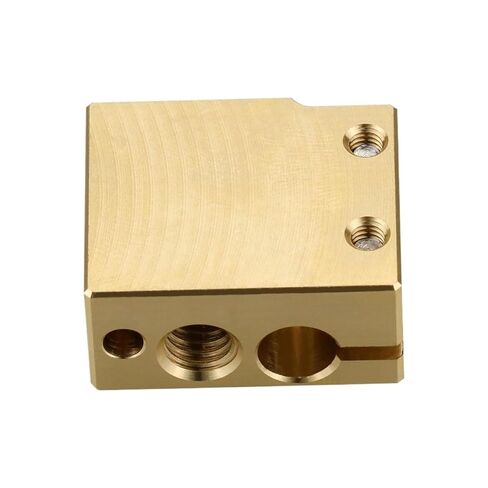 كتلة نحاسية لسخان البركان لمستشعر الثرمستور Hotend PT100 طابعة ثلاثية الأبعاد 24x20x12mm in Kuwait