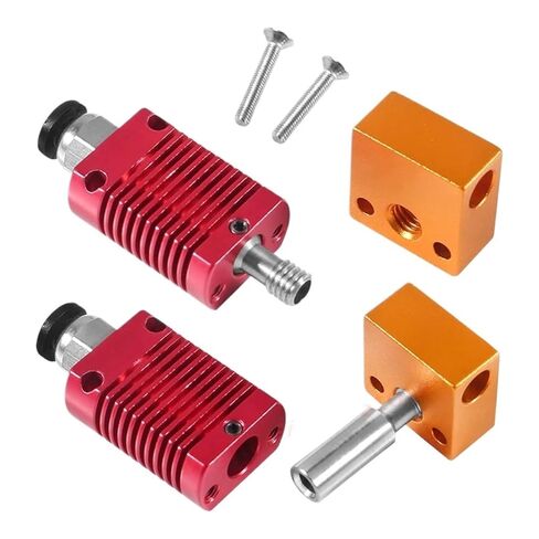 3 Sets Aluminum Heater Block with Stainless Steel Throat in Kuwait