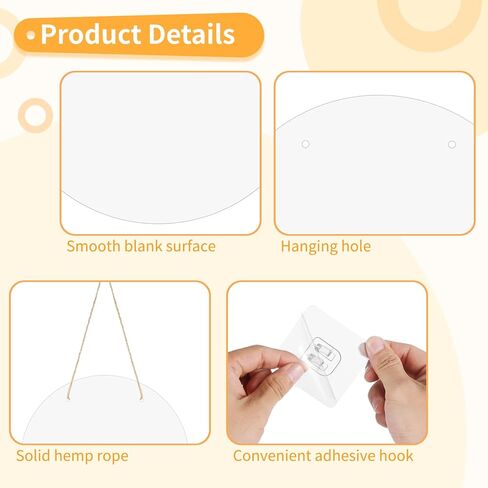 10 لافتات قرصية معلقة على باب الألومنيوم، 12 في الفراغات الزخرفية غير المكتملة لمشروعات التسامي اليدوية، تأتي مع خطافات وحبال in Kuwait