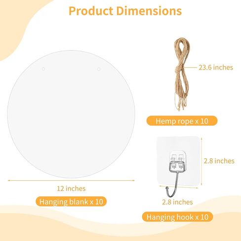 10 لافتات قرصية معلقة على باب الألومنيوم، 12 في الفراغات الزخرفية غير المكتملة لمشروعات التسامي اليدوية، تأتي مع خطافات وحبال in Kuwait