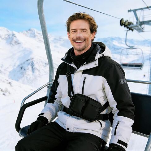 حقيبة كتف GORELAX مدمجة EDC Sling للرجال والنساء، حقيبة هاتف مقاومة للماء من النايلون، حقيبة كتف خفيفة الوزن للسفر in Kuwait