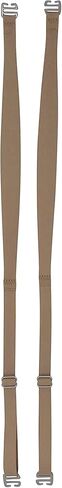 Clearly Gone: Invisible Clear Bra Straps Wide (20 mm), Quality Metal Hooks, 1 Pair in Saudi Arabia