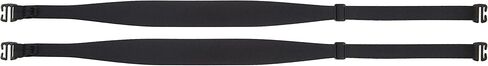 Clearly Gone: Invisible Clear Bra Straps Wide (20 mm), Quality Metal Hooks, 1 Pair in Saudi Arabia