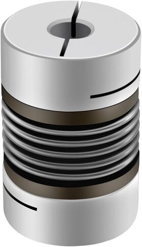 اقتران مموج D65L81 8/10/12/14/16/18/20/25/28 مللي متر سبائك الألومنيوم لوصلات عمود محرك متدرج (14X16) in Kuwait