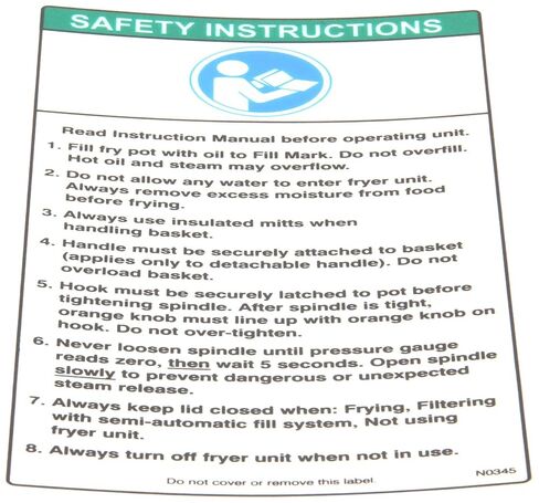 Bki N0345 Hook Lid Instructions Decal in Kuwait