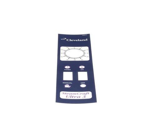 Cleveland 106602 Label for Control Panel (UL Timer) in Saudi Arabia