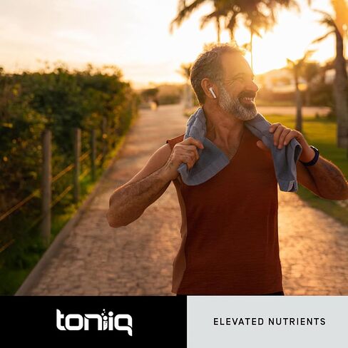 Toniiq NMN 12-in-1 Complex – 5 Liposomal Ingredients NMN, NAD+, CoQ10, Spermidine & Apigenin for Enhanced Absorption – Plus Resveratrol, Fisetin, Berberine & More – 90 Vegetarian Capsules in Saudi Arabia