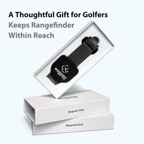حزام مغناطيسي Gogogo Sport Vpro Range Finder مع شريط فيلكرو، حزام حامل محدد مدى الجولف قابل للتعديل للعربة والنادي، هدية للاعبي الجولف in Kuwait