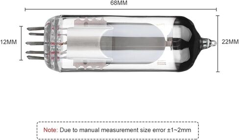 6E1n 6E1 Tube Valve Replacement Upgrade EM80 EM81 Suitable for high Brightness Tube Amplifier Audio Level Indicator Valve in Saudi Arabia