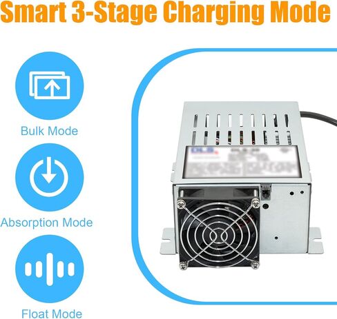 محول الطاقة مع استبدال شاحن البطارية الذكي المدمج 3 مراحل لـ DLS DLS-45 45 AMP 12V RV Charger in Saudi Arabia