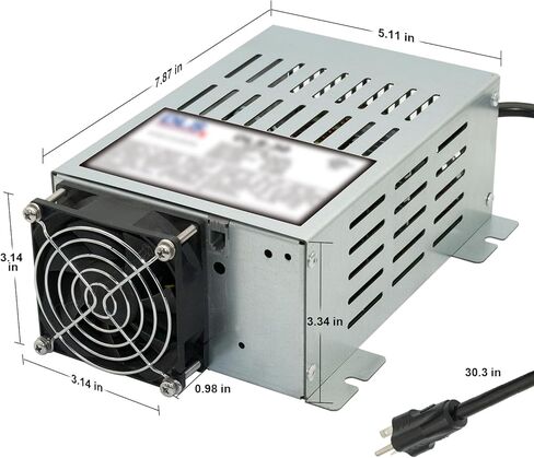 محول الطاقة مع استبدال شاحن البطارية الذكي المدمج 3 مراحل لـ DLS DLS-45 45 AMP 12V RV Charger in Saudi Arabia