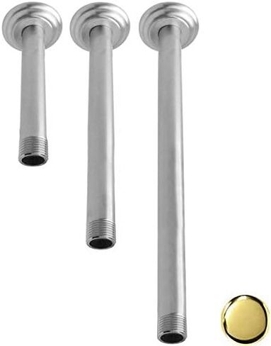 5 بوصات أذرع سقف بحواف شديدة التحمل - نحاس مصقول بتقنية PVD - 12 بوصة in Kuwait