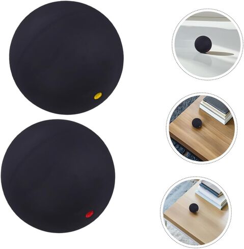 OUNONA Professional Squash Ball 2pcs Single Dot Rubber Elastic Sports Balls for Indoor Training and Hand-Eye Coordination Practice in Saudi Arabia