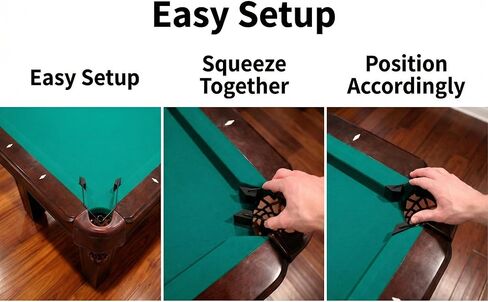 طاولة بلياردو مخفضات الجيب V2.0 | اتقن دقتك باستخدام أدوات تدريب البلياردو | 6 مجموعات متضمنة | إكسسوارات طاولات البلياردو | قم بتقليل حجم الجيب باستخدام أدوات تدريب البلياردو in Kuwait