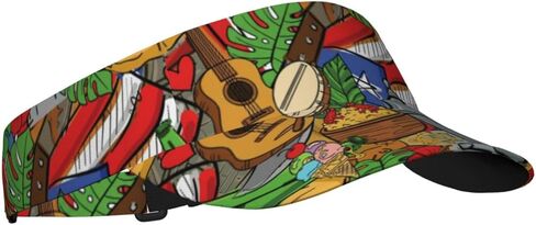 Stylish Visor Cap, Adjustable Lightweight Sun Hat for Men Women Teens - Sports, Beach, Golf, Tennis in Kuwait