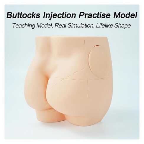 Buttocks Muscle Injection Practice Model, Training Simulator, Suitable for Medical Students Or Nurses Teaching in Saudi Arabia