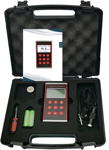 Handheld Digital Vibration Analyzer, Portable Digital vibrometer, LCD Screen, high-Sensitivity Probe, for Mechanical Fault Detection in Saudi Arabia