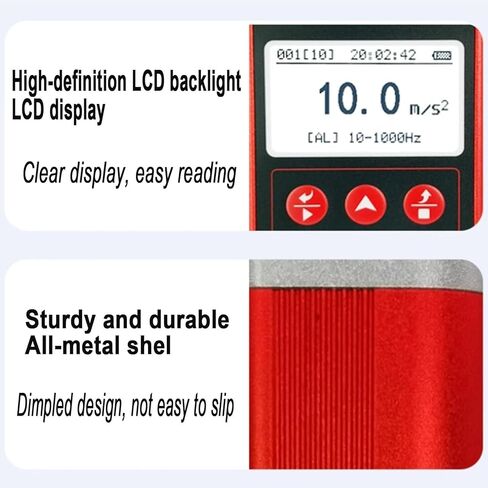 Handheld Digital Vibration Analyzer, Portable Digital vibrometer, LCD Screen, high-Sensitivity Probe, for Mechanical Fault Detection in Saudi Arabia