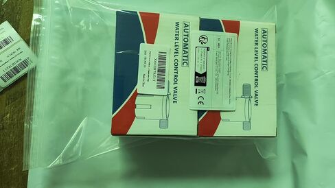 Water Float Valve, 2 Pack 1/2" Automatic Water Level Control Valve, NPT Male Inlet, Blue Float Valve for Water Tanks, Swimming Pools, Aquariums, Solar Powered, Internal Design in Kuwait