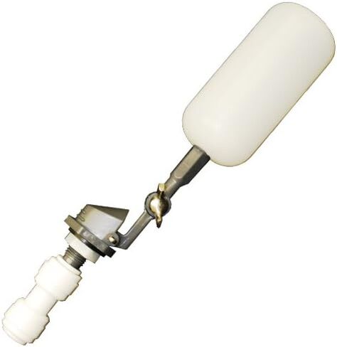 صمام تعويم GROW1 1/4 بوصة لخزان المياه، حوض أسماك المياه المالحة، حمام السباحة، خزان المخزون، صمام تعويم حوض المياه 1/4 بوصة مع تركيب توصيل سريع قابل للإزالة in Kuwait