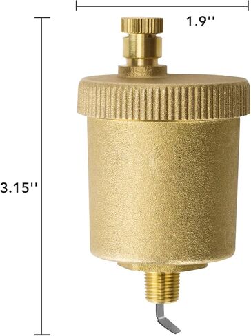 Automatic Air Vent Valve 1/8" Brass， Automatic Air Bleed Vent, Float Valve, Pipe Fitting Connector Adapter in Kuwait