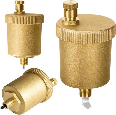 Automatic Air Vent Valve 1/8" Brass， Automatic Air Bleed Vent, Float Valve, Pipe Fitting Connector Adapter in Kuwait